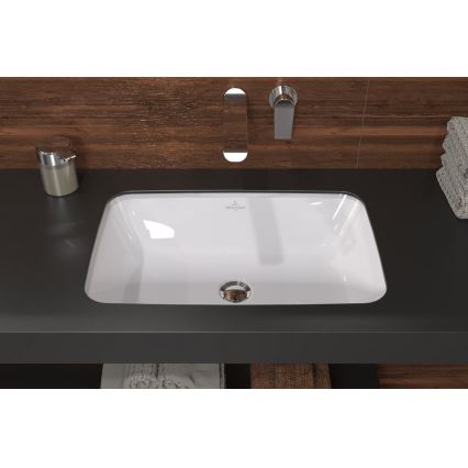 Villeroy & Boch 5A776101 - Umywalka wpuszczana ARCHITECTURA 57x37 cm ceramika/biała