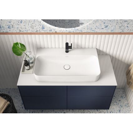 Villeroy & Boch 680800RW - Odpływ umywalkowy biały/błyszczący chrom