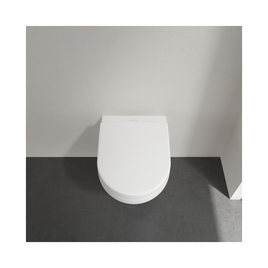 Villeroy & Boch 8M42S101 - Deska sedesowa SoftClose SUBWAY 3.0 biała