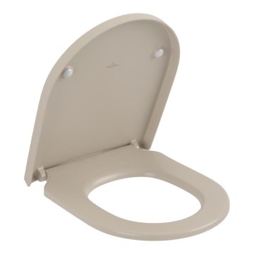 Villeroy & Boch 8M42S1AM - Deska sedesowa SoftClose SUBWAY 3.0, beżowa