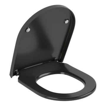 Villeroy & Boch 8M42S1R7 - Deska sedesowa SoftClose SUBWAY czarna