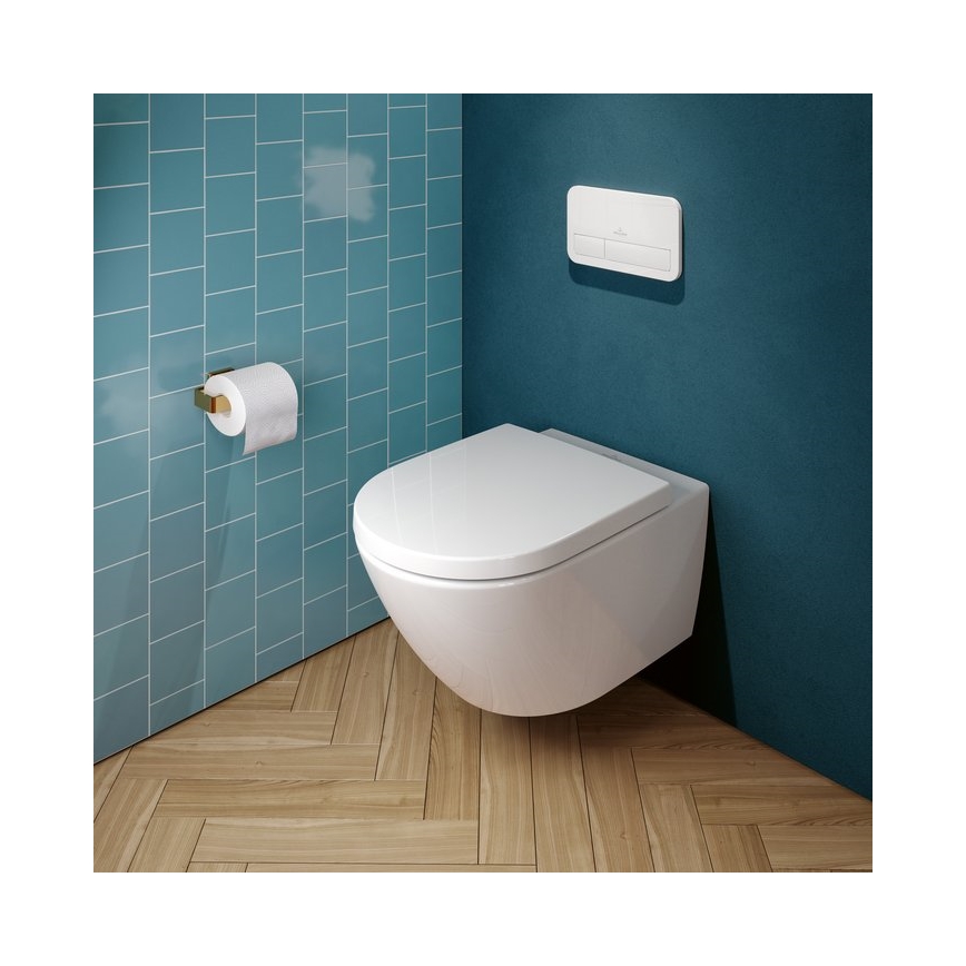 Villeroy & Boch 8M42S1T1 - Deska sedesowa SoftClose SUBWAY 3.0 biała