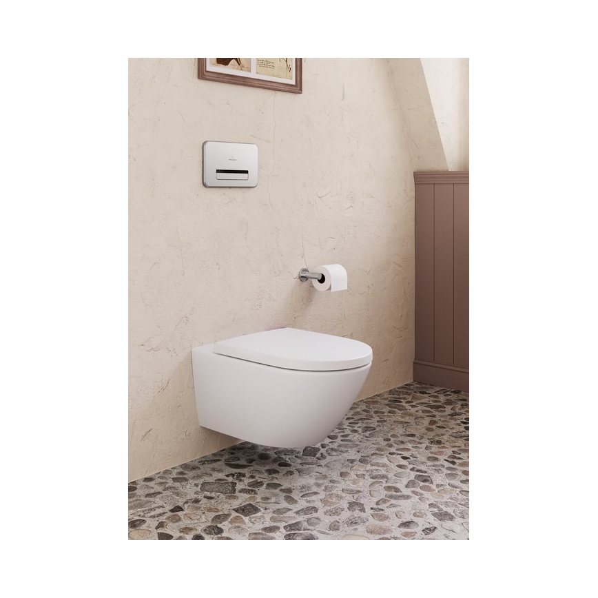 Villeroy & Boch 8M42S1T1 - Deska sedesowa SoftClose SUBWAY 3.0 biała
