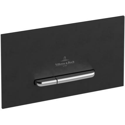 Villeroy & Boch 922169AN - Przycisk spłukujący VICONNECT matowa czerń/matowy chrom