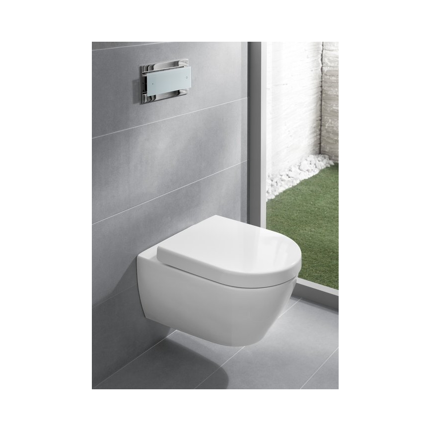Villeroy & Boch 9M68S101 - Deska sedesowa SoftClose SUBWAY 2.0, biała