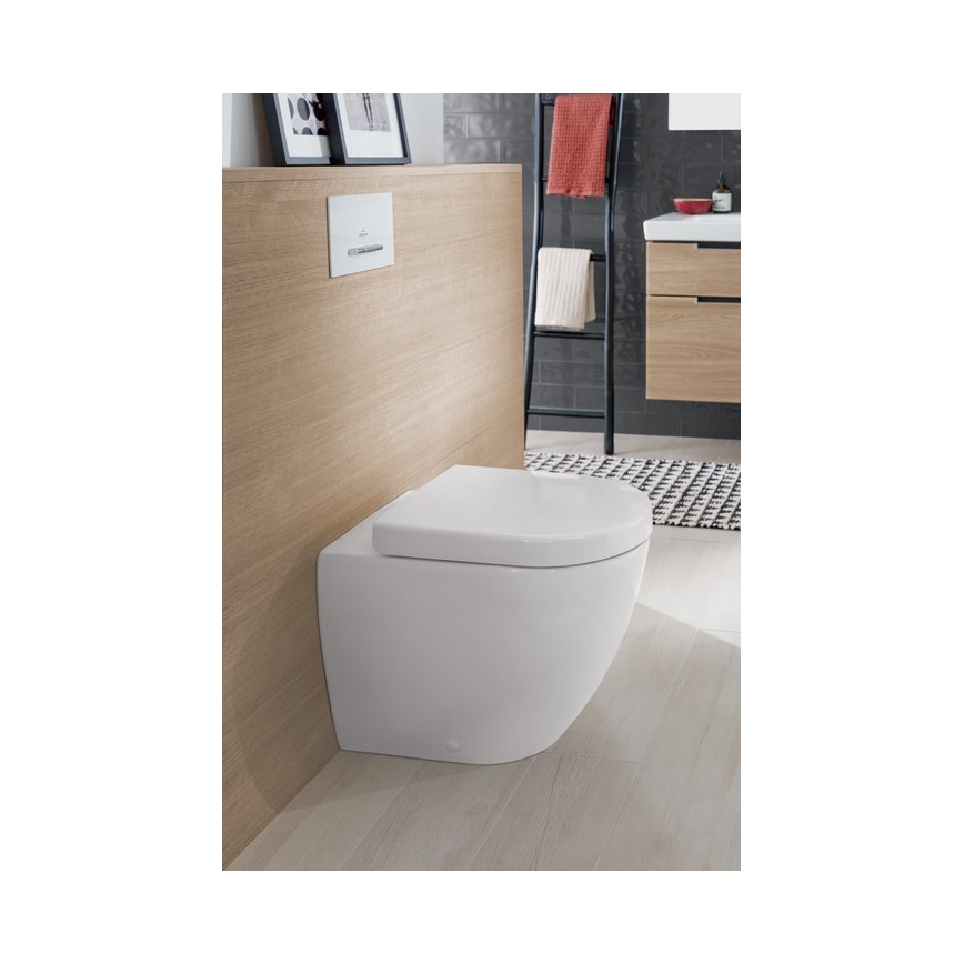 Villeroy & Boch 9M68S101 - Deska sedesowa SoftClose SUBWAY 2.0, biała