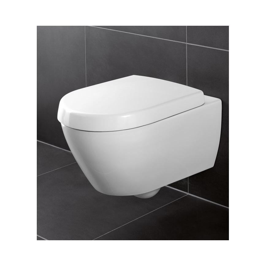 Villeroy & Boch 9M68S101 - Deska sedesowa SoftClose SUBWAY 2.0, biała