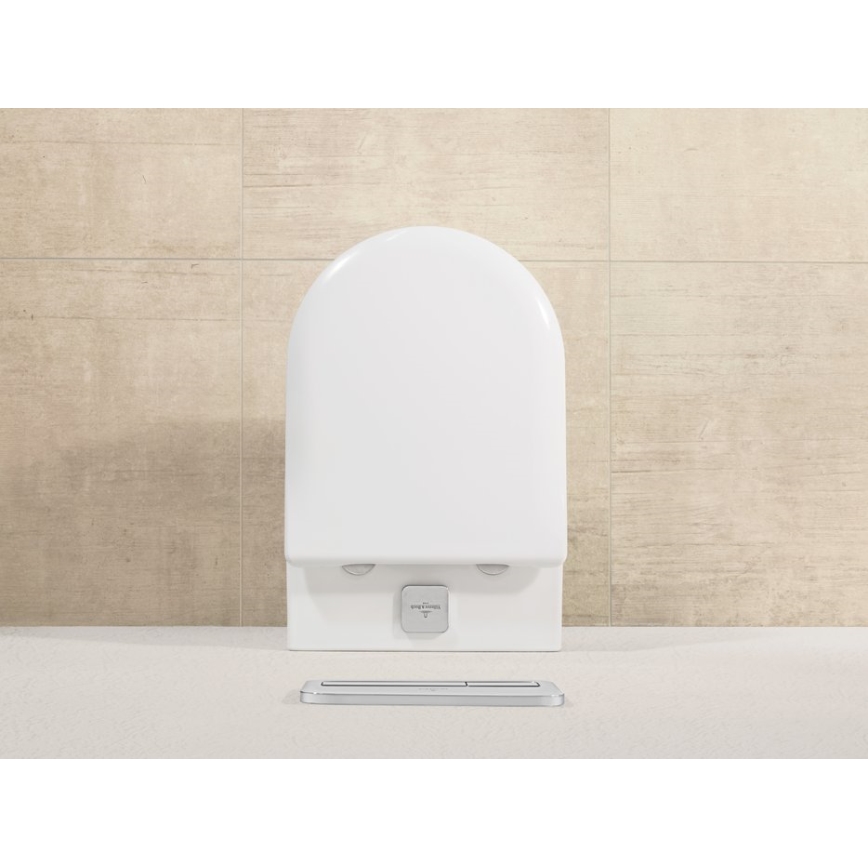 Villeroy & Boch 9M78S101 - Deska sedesowa z funkcją SoftClose SUBWAY 2.0 biała