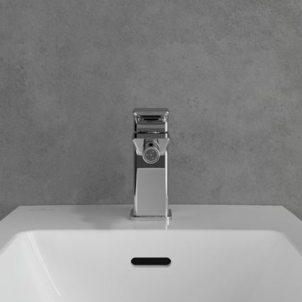 Villeroy & Boch TVB11200100061 - Bateria bidetowa SUBWAY 3.0 z zestawem odpływowym, błyszczący chrom