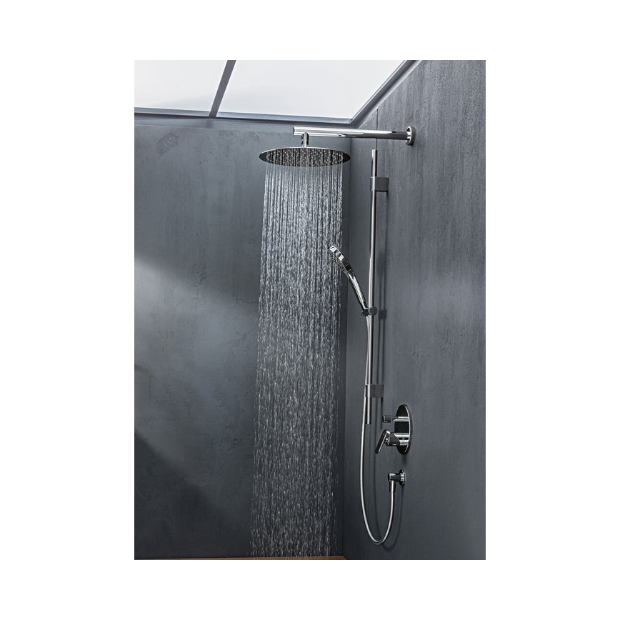 Villeroy & Boch TVC00045351061 - Okrągłe ramię prysznicowe 40 cm, chrom błyszczący