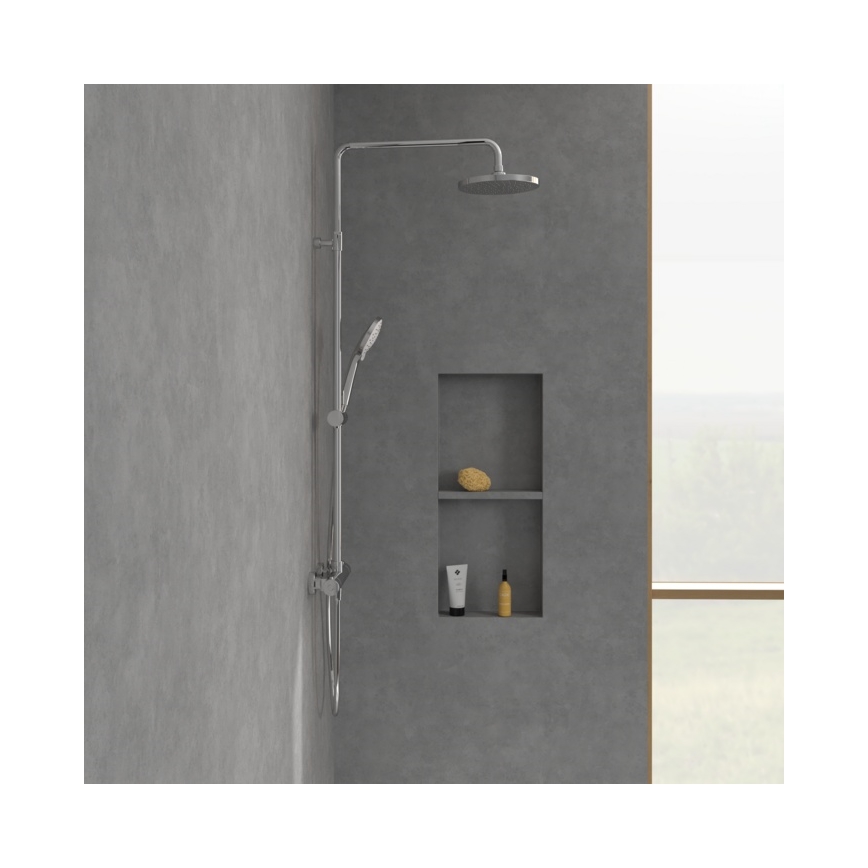 Villeroy & Boch TVS10900200061 - Zestaw prysznicowy z baterią UNIVERSAL, chrom błyszczący