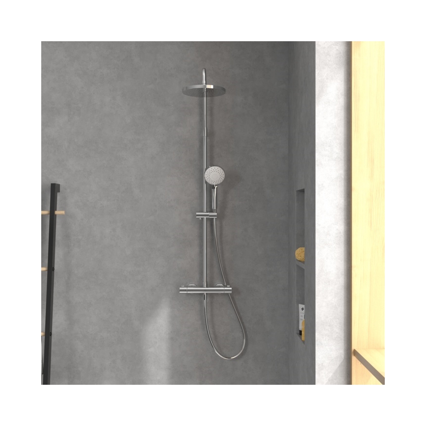 Villeroy & Boch TVS10900200061 - Zestaw prysznicowy z baterią UNIVERSAL, chrom błyszczący