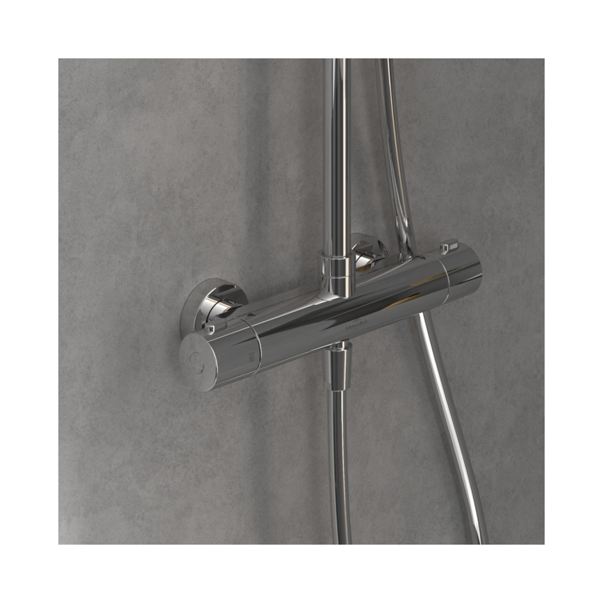 Villeroy & Boch TVS10900200061 - Zestaw prysznicowy z baterią UNIVERSAL, chrom błyszczący