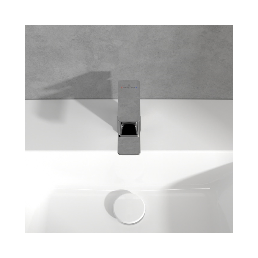 Villeroy & Boch TVW11200100161 - Bateria umywalkowa SUBWAY 3.0 12,5 cm błyszczący chrom