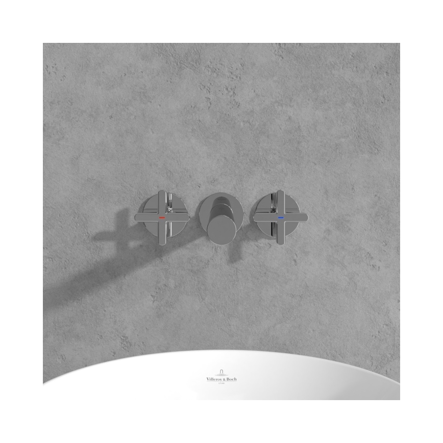 Villeroy & Boch TVZ10601200061 - Bateria umywalkowa LOOP&FRIENDS chrom błyszczący