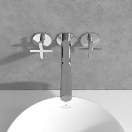 Villeroy & Boch TVZ10601200061 - Bateria umywalkowa LOOP&FRIENDS chrom błyszczący