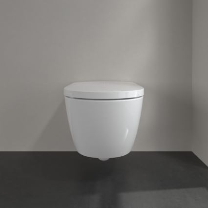 Villeroy & Boch V0E100R1 - Bidet wiszący z deską SoftClose VICLEAN ceramika/biała + pilot zdalnego sterowania