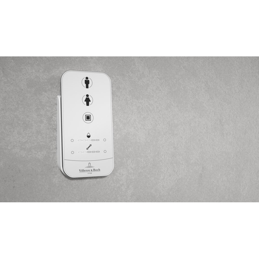 Villeroy & Boch V0E100R1 - Bidet wiszący z deską SoftClose VICLEAN ceramika/biała + pilot zdalnego sterowania