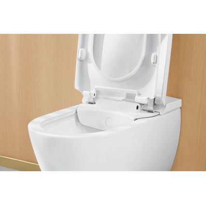 Villeroy & Boch V0E100R1 - Bidet wiszący z deską SoftClose VICLEAN ceramika/biała + pilot zdalnego sterowania