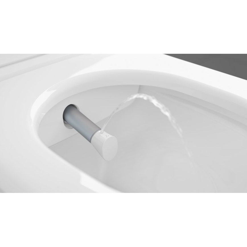 Villeroy & Boch V0E100R1 - Bidet wiszący z deską SoftClose VICLEAN ceramika/biała + pilot zdalnego sterowania