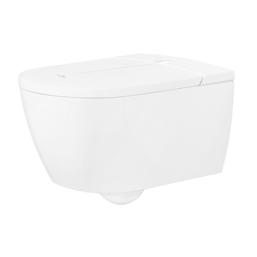 Villeroy & Boch V0E100R1 - Bidet wiszący z deską SoftClose VICLEAN ceramika/biała + pilot zdalnego sterowania