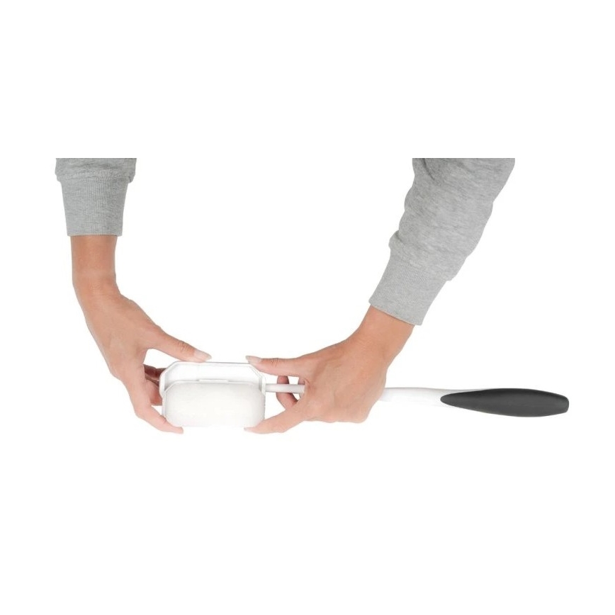 Vitility - Aplikator do kremu z uchwytem, biały