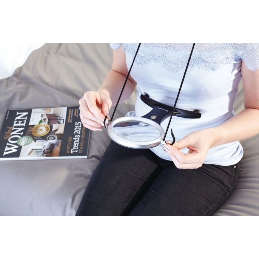 Vitility - Lupa do czytania z podświetleniem