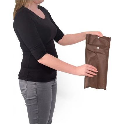 Vitility - Składana laska 92 cm brązowa