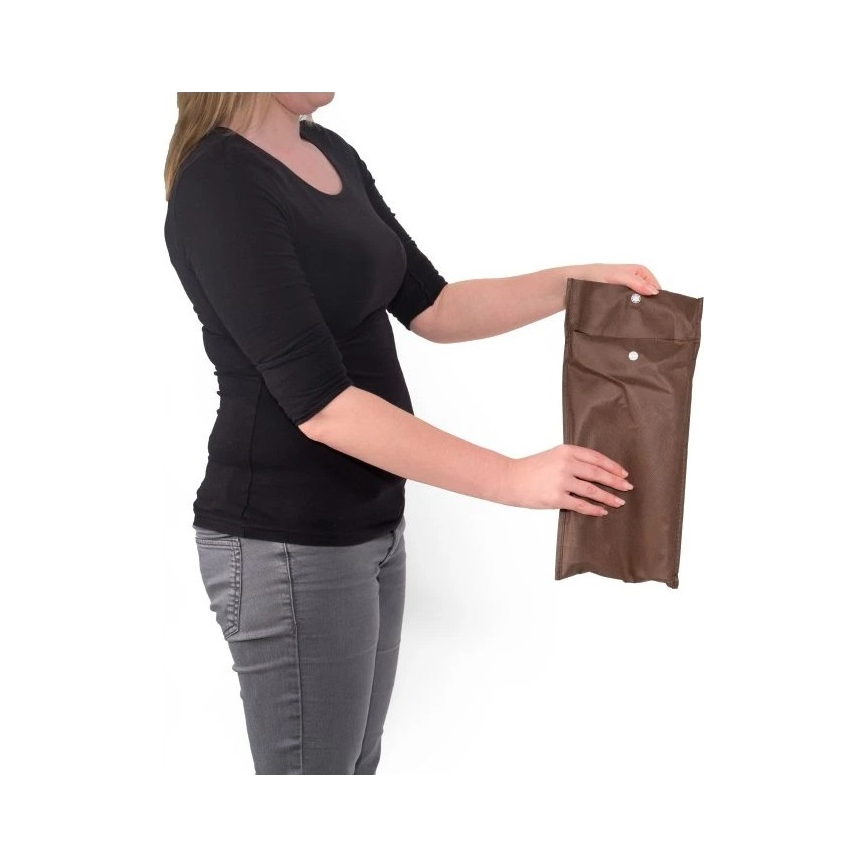 Vitility - Składana laska 92 cm brązowa