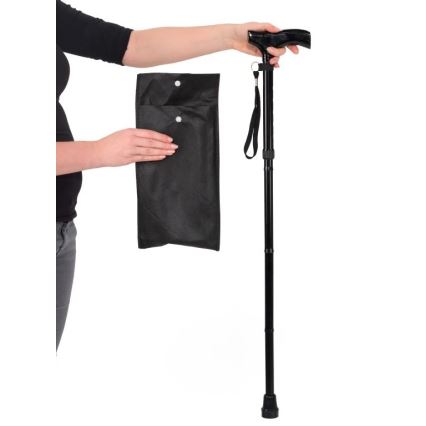 Vitility - Składana laska czarna