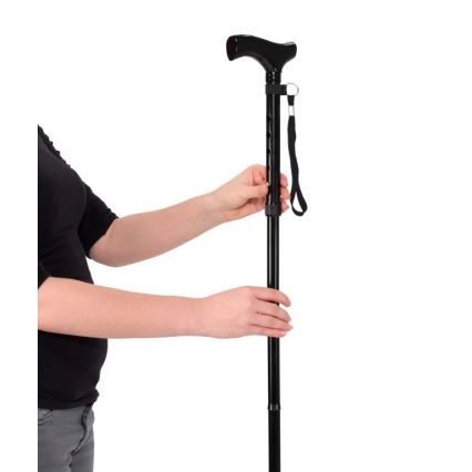 Vitility - Składana laska czarna