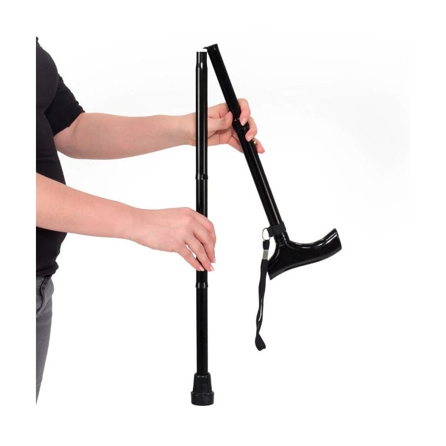 Vitility - Składana laska czarna