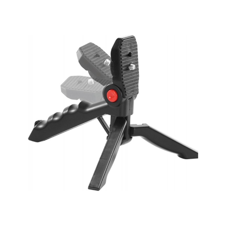 Zestaw vlogowy 4w1 - mikrofon, lampka LED, statyw, uchwyt na telefon