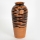 Wazon ceramiczny 28,8x13,5 cm ceglasta/czarny