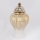 Wazon ceramiczny 35x18,5 cm złoty/biały