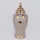 Wazon ceramiczny 35x18,5 cm złoty/szary