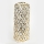 Wazon ceramiczny 37x15 cm złoty/biały