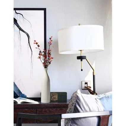 Wazon ceramiczny 46 cm, biały