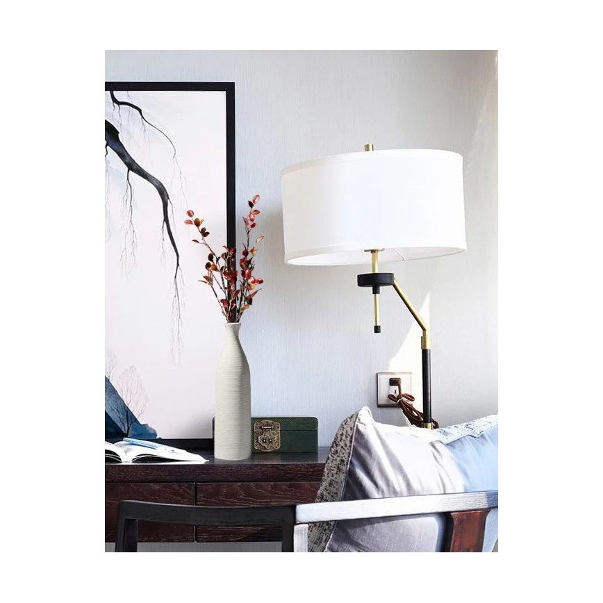 Wazon ceramiczny 46 cm, biały