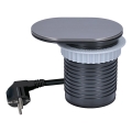 Wbudowane gniazdko 1x z uziemieniem + USB A+C