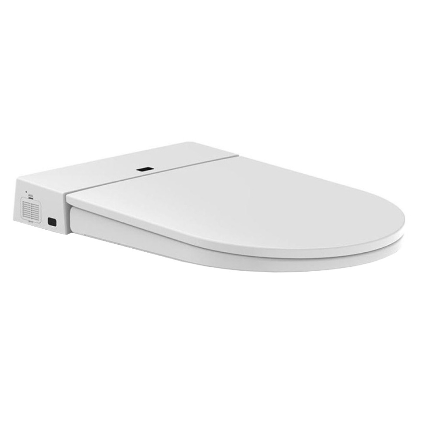 Miska WC wisząca z bidetem TISVILDELEJE 1600W/230V + deska sedesowa SoftClose + przycisk spłukujący SIGMA + moduł podtynkowy + podkład izolacyjny + pilot zdalnego sterowania