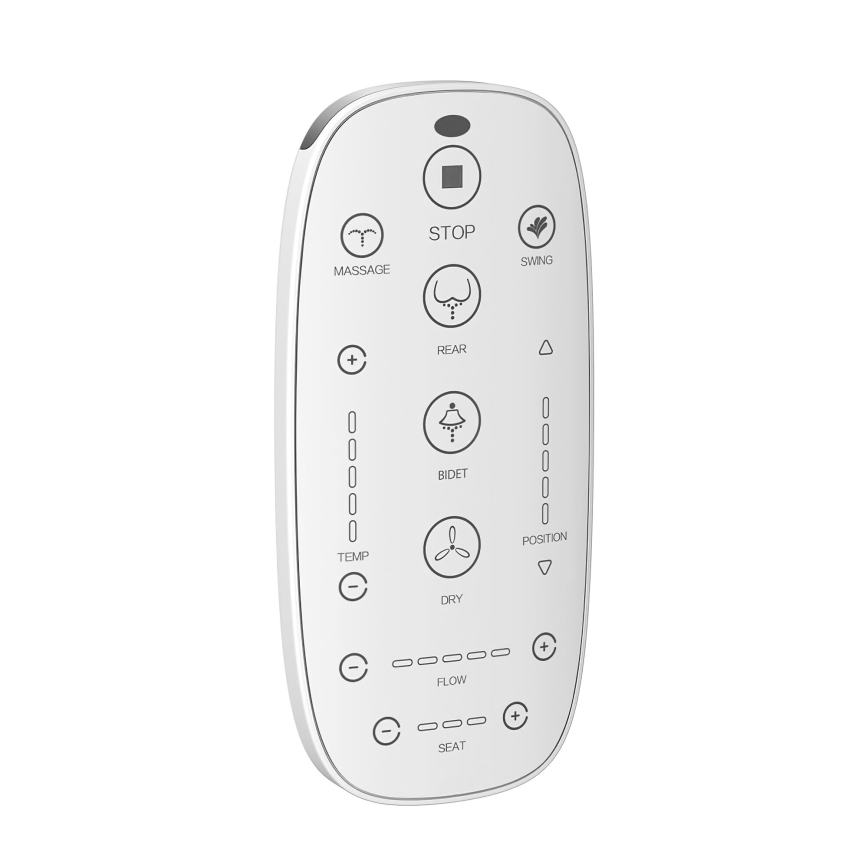 Miska WC wisząca z bidetem TISVILDELEJE 1600W/230V + deska sedesowa SoftClose + przycisk spłukujący SIGMA + moduł podtynkowy + podkład izolacyjny + pilot zdalnego sterowania