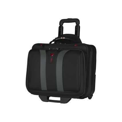 Wenger - Bagaż podróżny na kółkach 29 l + etui na laptopa 15,6" Granada czarny