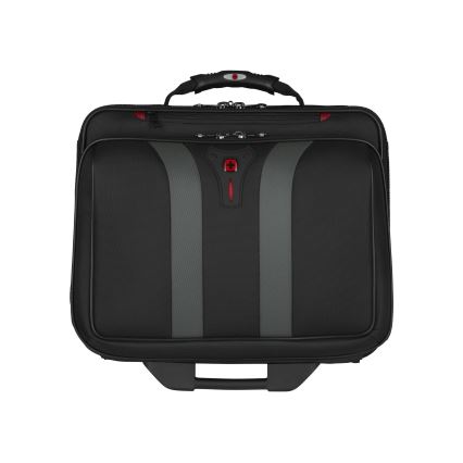 Wenger - Bagaż podróżny na kółkach 29 l + etui na laptopa 15,6" Granada czarny