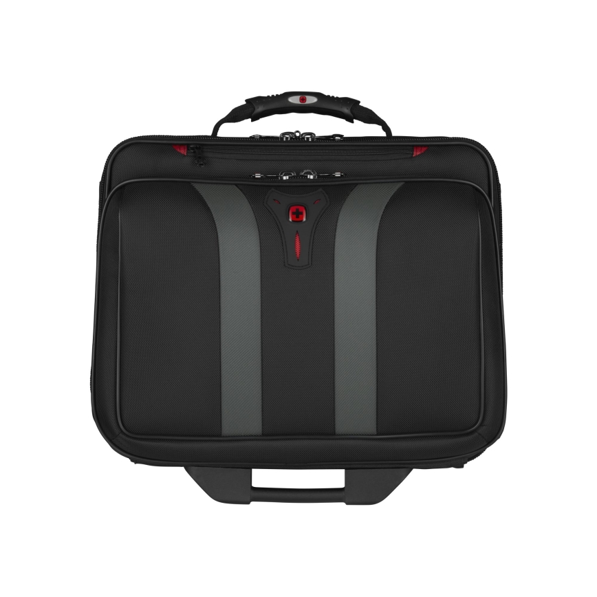 Wenger - Bagaż podróżny na kółkach 29 l + etui na laptopa 15,6" Granada czarny