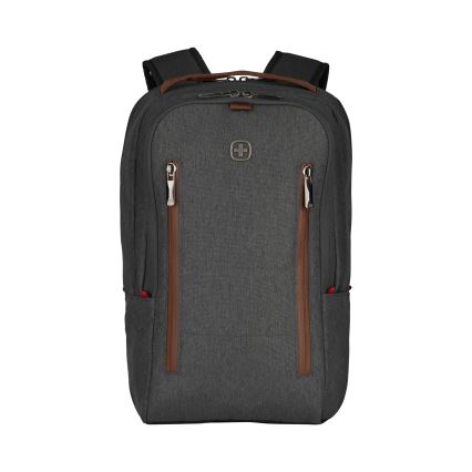 Wenger - Plecak na laptop 15 l 16 z kieszenią na tablet 12 + torba crossbody City Upgrade 2w1 szary