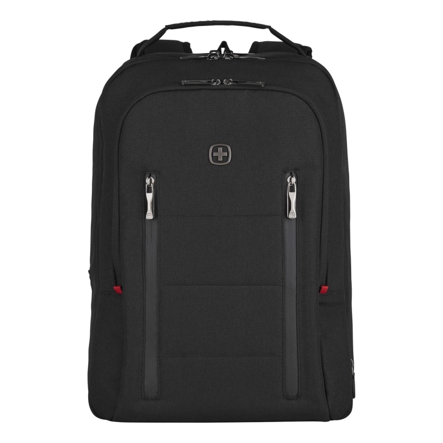 Wenger - Plecak na laptop 16 l 16 z kieszenią na tablet 12 Miasto Traveler czarne