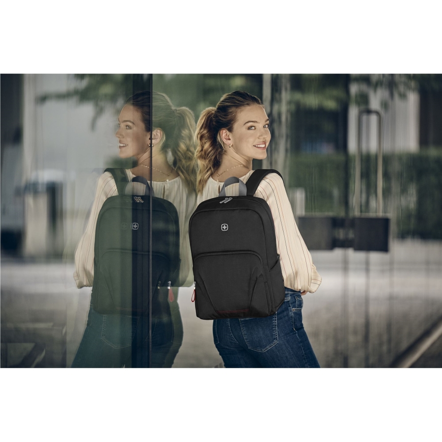 Wenger - Plecak na laptop 20 l 15,6" z kieszenią na tablet 10" Motion czarny
