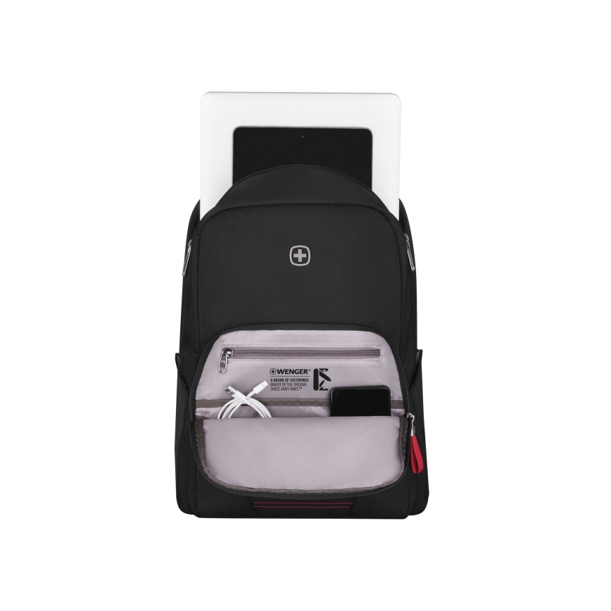 Wenger - Plecak na laptop 20 l 15,6" z kieszenią na tablet 10" Motion czarny
