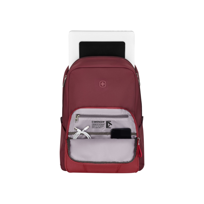 Wenger - Plecak na laptop 20 l 15,6" z kieszenią na tablet 10" Motion czerwony